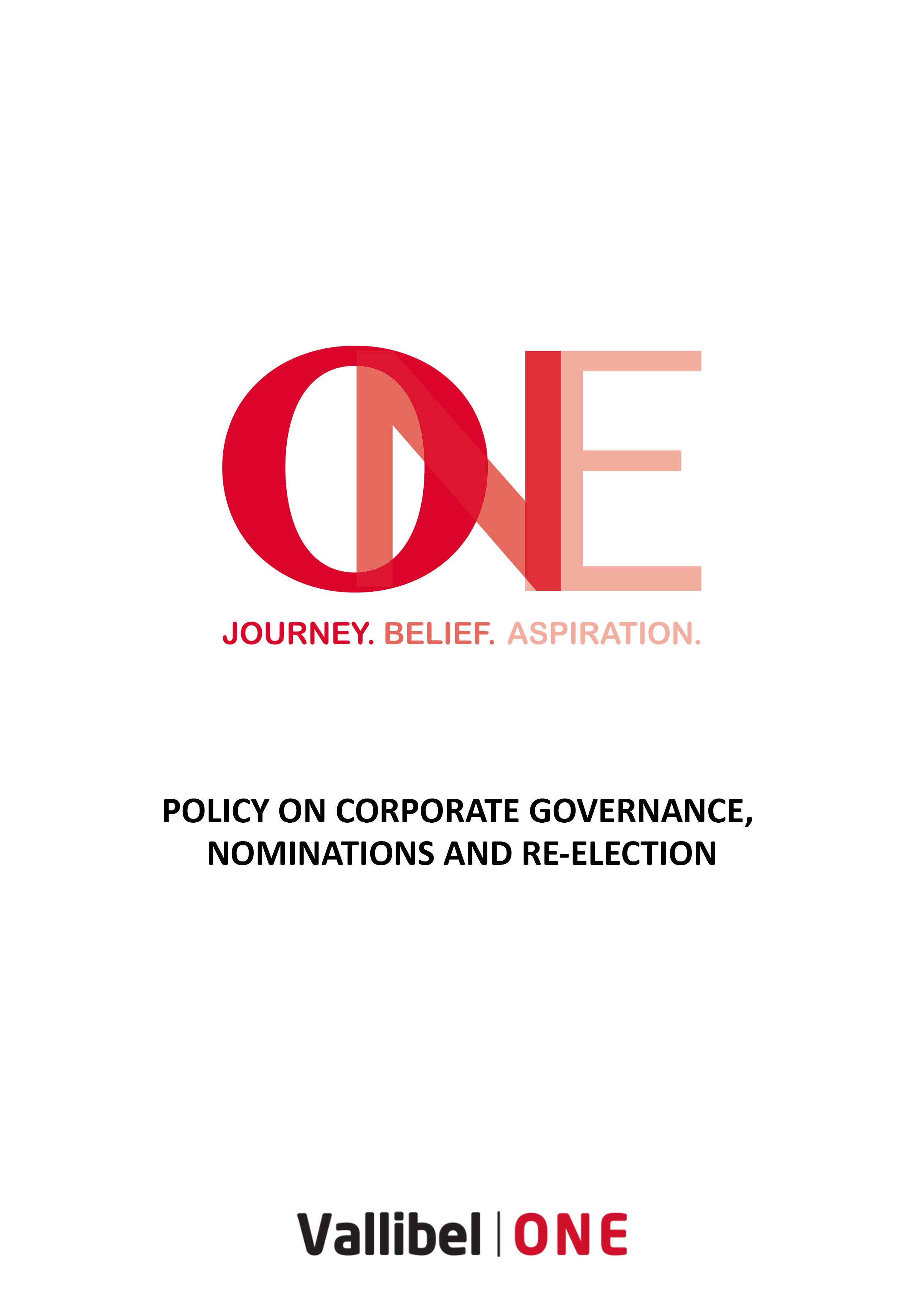 POLICY ON CORPORATE GOVERNANCE, NOMINATIONS AND RE-ELECTION